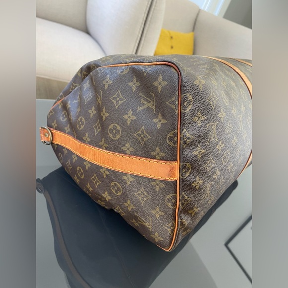 LV Monogram Keepall Bandouliere 55 - Picture 5 of 12